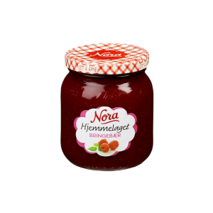 BRINGEBÆRSYLTETØY HJEMMELAGET 400G NORA