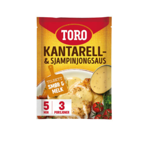 KANTARELL & SJAMPINJONG SAUS 23G TORO