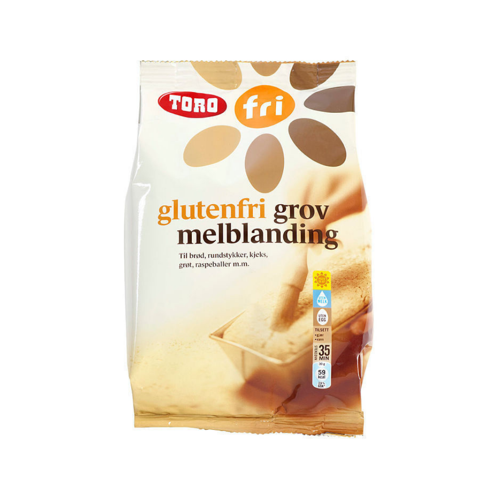 MELBLANDING GROV GLUTENFRI 415G TORO