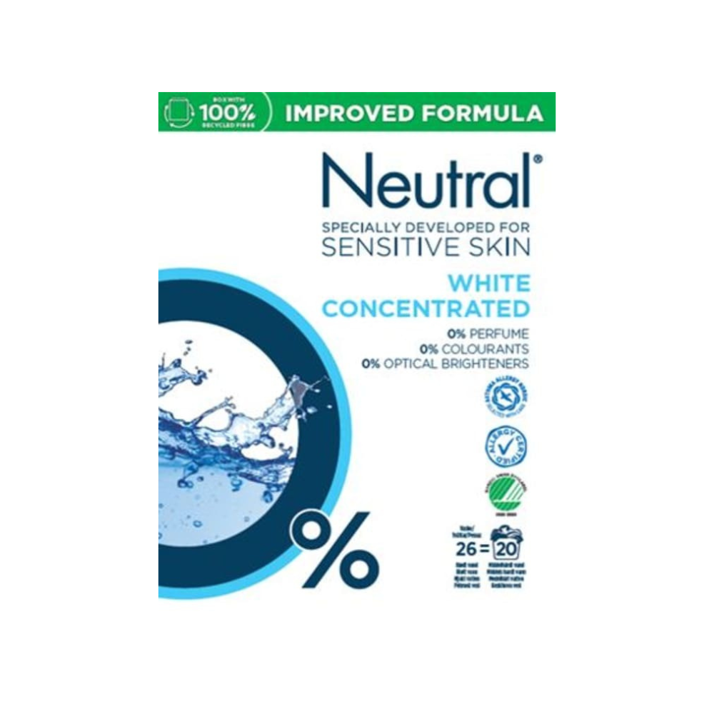 NEUTRAL WHITE PARFYMEFRI 975G