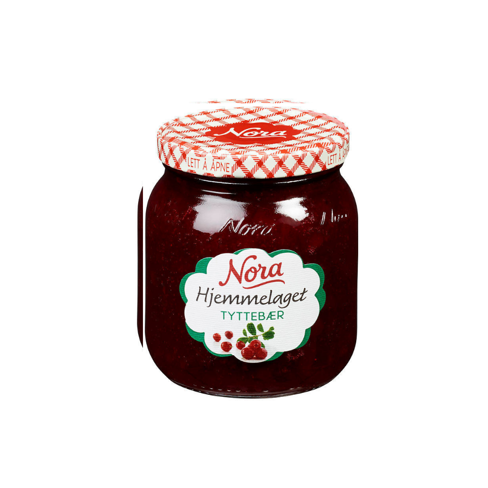 TYTTEBÆRSYLTETØY HJEMMELAGET 400G NORA