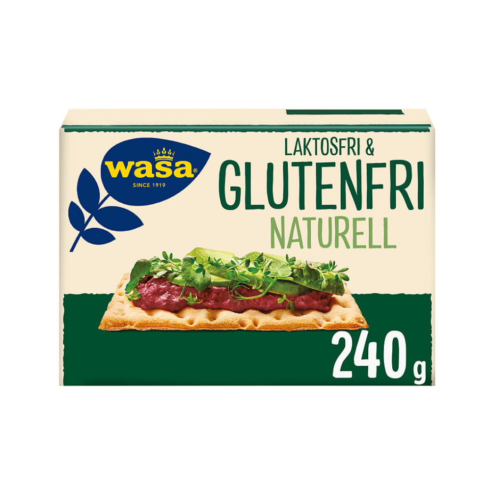 Glutenfri Wasa knekkebrod