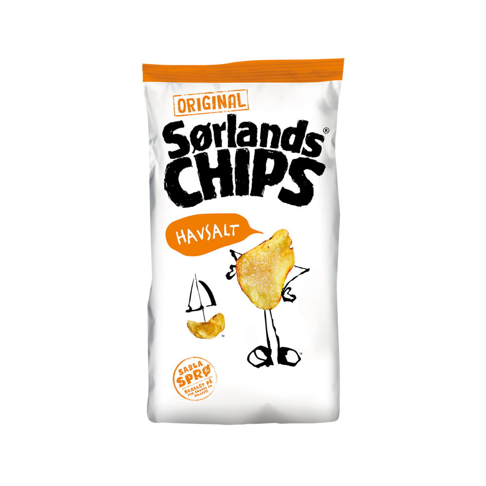 Sorlands Chips Havsalt